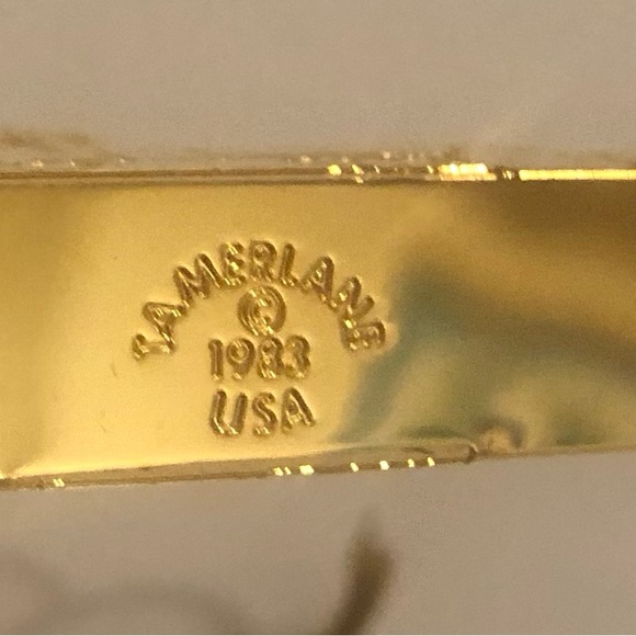 Vintage Tamerlane 24K Gold Finish & Wallace Silversmiths Christmas Ornament USA - Picture 4 of 12